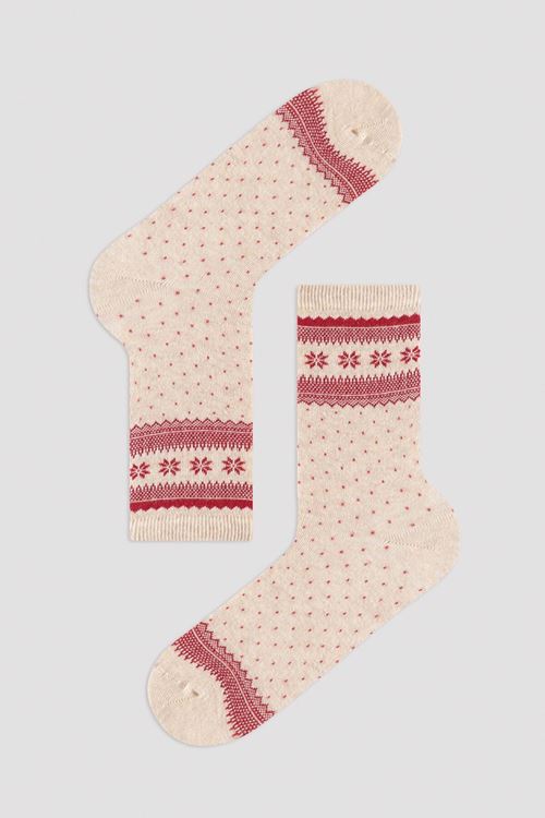 Ny Mini Snow 2'li Soket Çorap