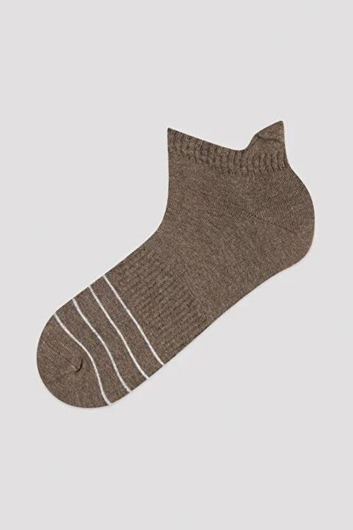 Erkek Soft 5li Patik Çorap