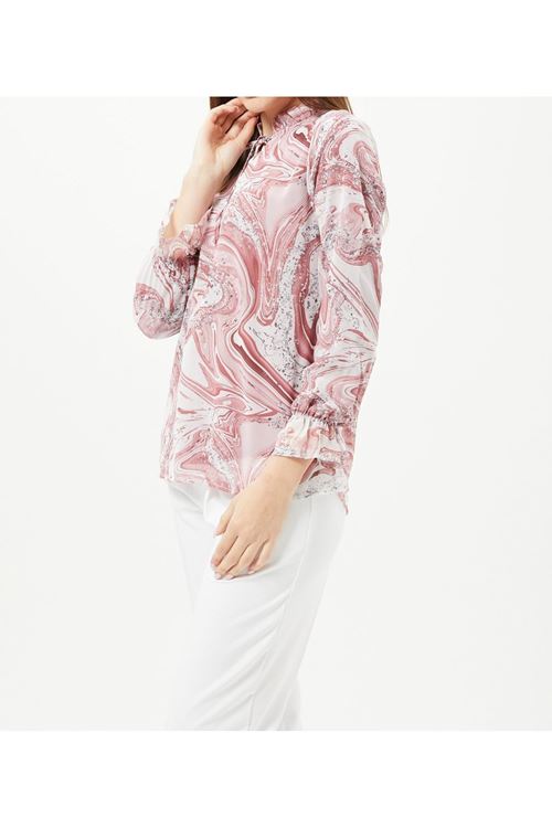 DESENLİ YAZLIK BLUZ