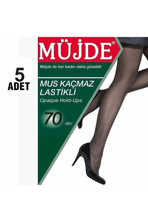 5 ADET Müjde 70 Den mus dizüstü çorap-TEN
