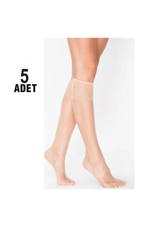 5 Adet ince parlak pantolon çorap-SAHRA