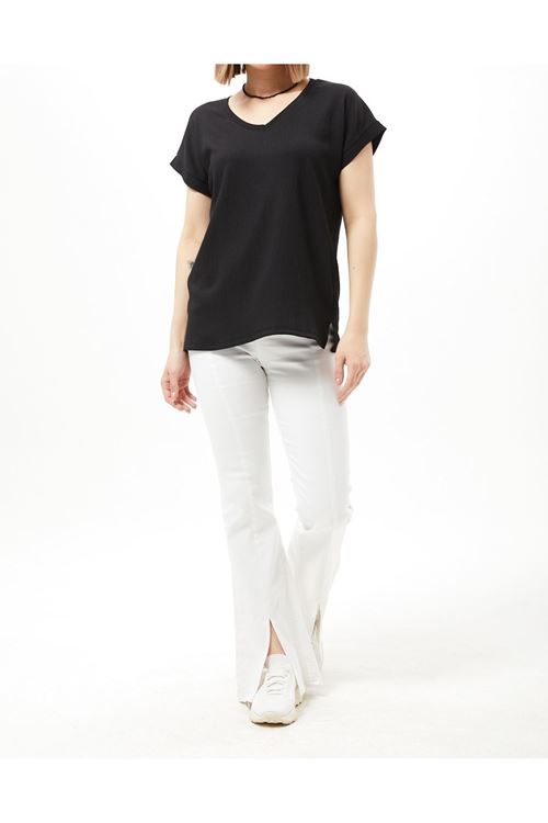 Sevgi Butik V-YAKA  T-Shirt