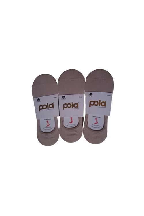 3 Adet POLA Kadın Babet Çorap