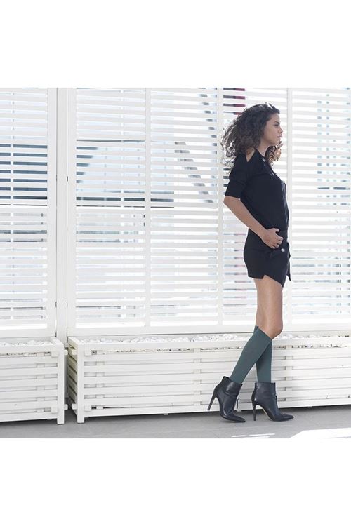 5 Adet Müjde Kalın Dizaltı Çorap-VİZON