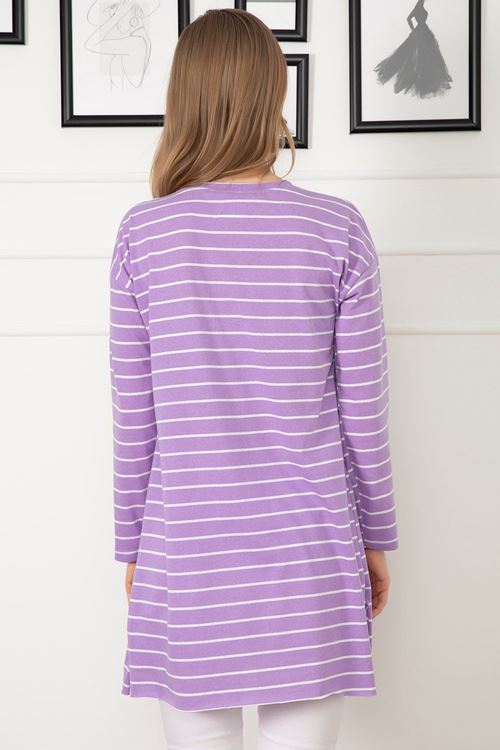 Elfida Çizgili Tunik