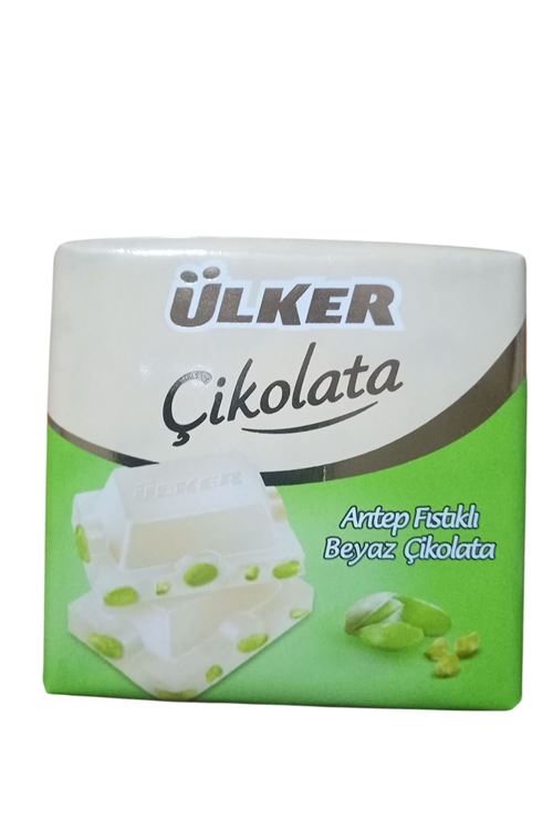 Ülker Fıstıklı Beyaz  Çikolata  