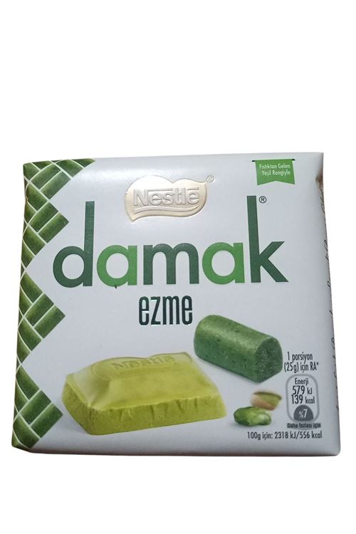 Damak  Fıstıklı Ezme  Çikolata   