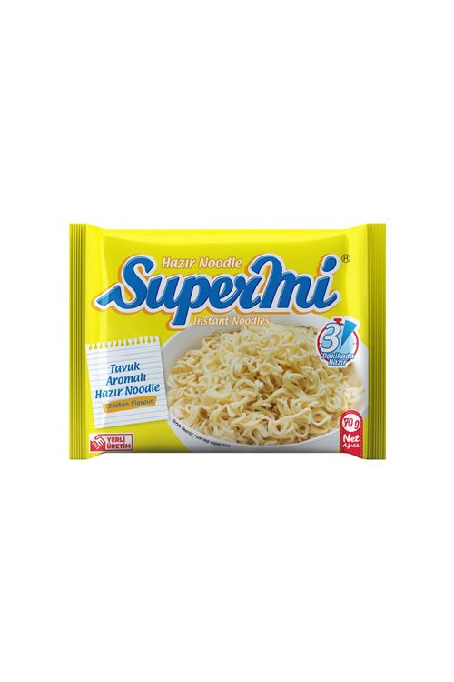 Supermi Tavuk Aromalı Hazır Noodle