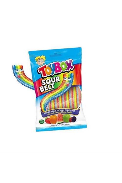 Toybox Karışık Meyve  Aromalı  Ekşili Şeker