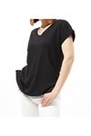 Sevgi Butik V-YAKA  T-Shirt